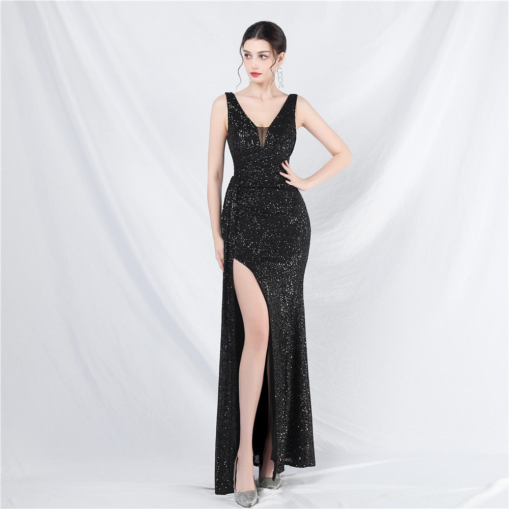 Rhea-31736-Sequins and Straps Formal Dress