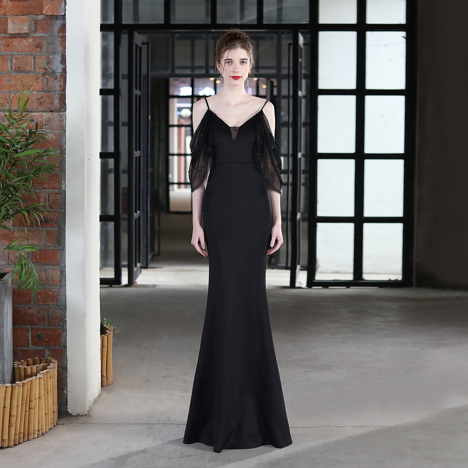 Ceres-18667-Slim Fishtail Formal Dress