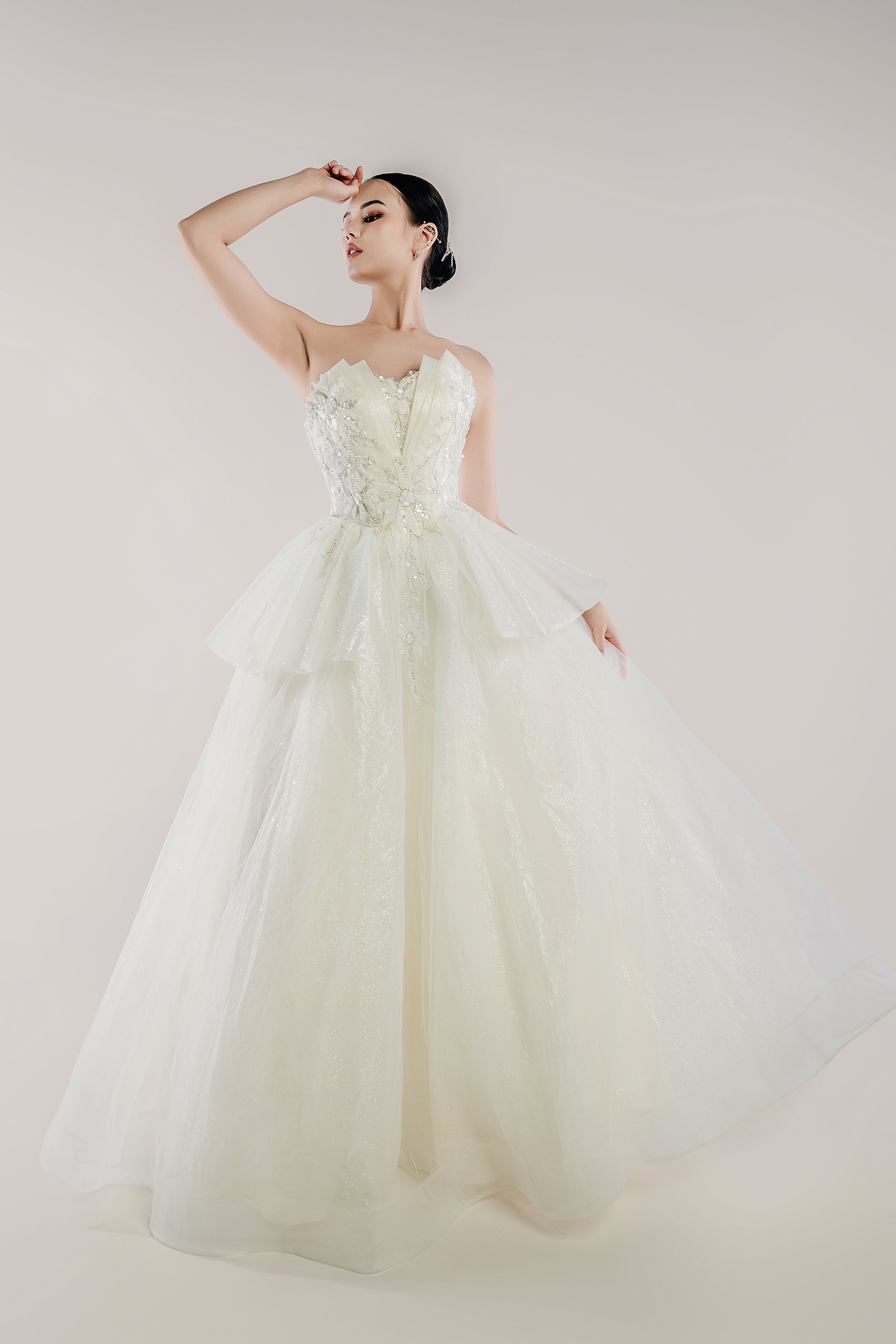 Hortensia-026 Tulle Wedding Dress